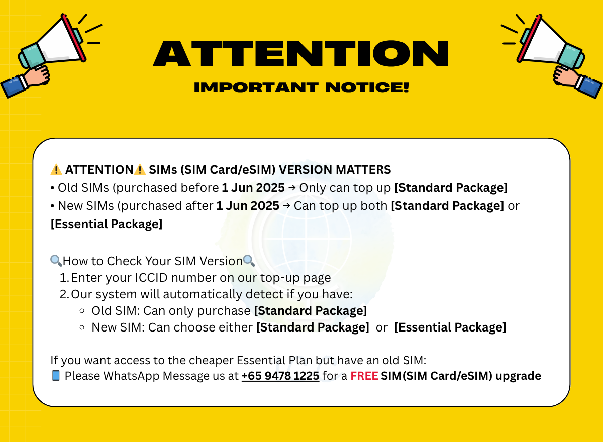 ICC-Top Up- United Arab Emirates (UAE) 30 Days Unlimited Data/Dubai Top up
