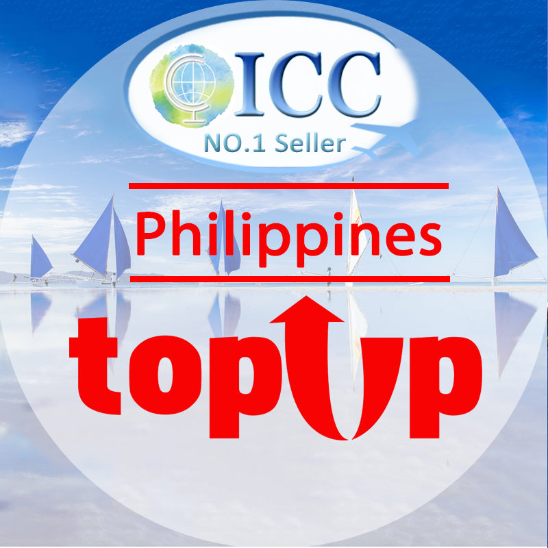 ICC-Top Up- Philippines 1- 30 Days Daily Unlimited Data