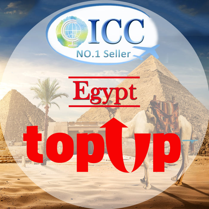 ICC-Top Up- Egypt 5- 30 Days Unlimited Data