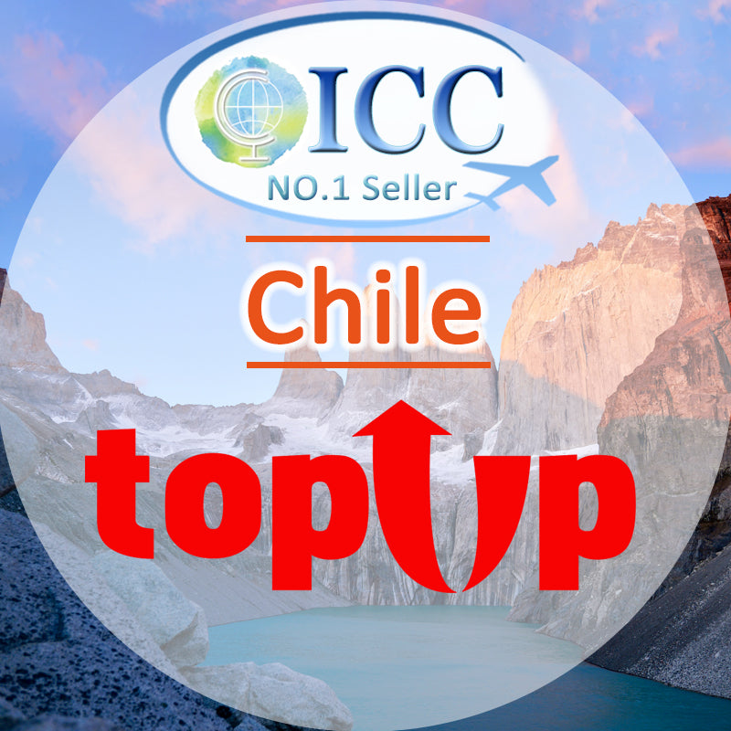 ICC-Top Up- Chile 1- 30 Days Unlimited Data