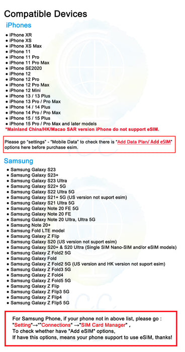 ICC eSIM - Philippines 5-30 Days Unlimited Data (24/7 auto deliver eSIM )