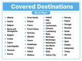 ICC SIM Card - Europe (EU-D+) 1-30 Days Unlimited Data (Daily Data Plan)- Include Turkey/Balkans*