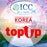 ICC-Top Up- Korea 3-30 Days Unlimited Data