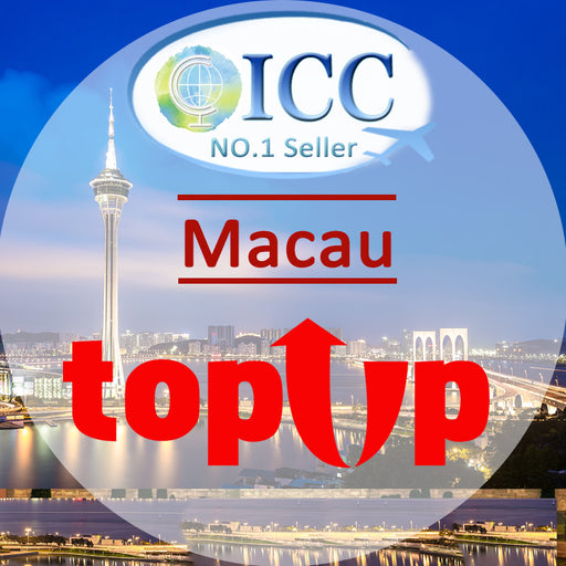 ICC-Top Up- Macau 1-7 Days Unlimited Data