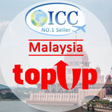 ICC-Top Up- Malaysia 1-30 Days Unlimited Data (Total Plan top up)| Unlimited 4G Plan/Calendar Days Package