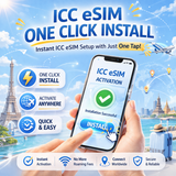 ICC eSIM - Japan 3-30 Days Unlimited Data (IIJ-Docomo Network)
