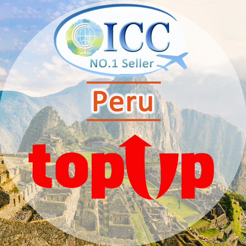 ICC-Top Up- Peru 1- 30 Days Unlimited Data
