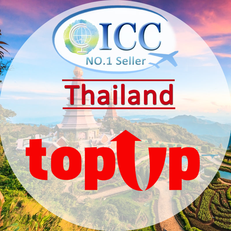 ICC-Top Up- Thailand 1-30 Days Unlimited Data Plan