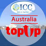 ICC-Top Up- Australia 1-30 Days Unlimited Data (Optus Network)