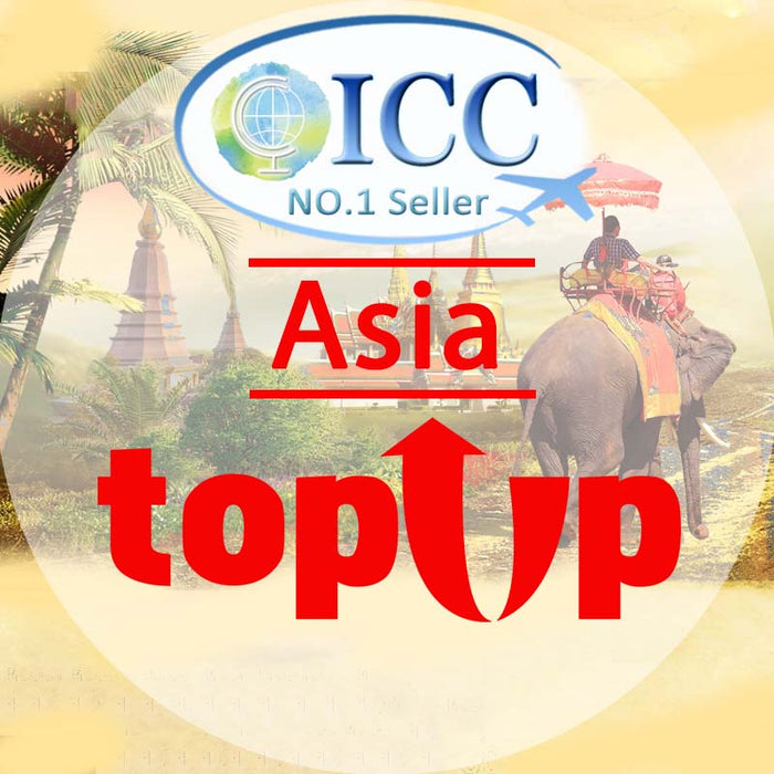 ICC-Top Up- Asia 8- 30 Days Unlimited Data