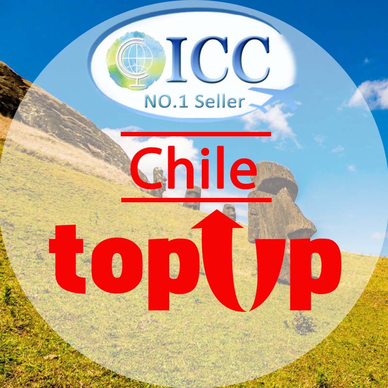 ICC-Top Up- Chile 1- 30 Days Unlimited Data
