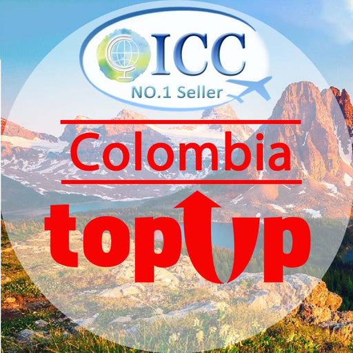 ICC-Top Up- Colombia 1- 30 Days Unlimited Data