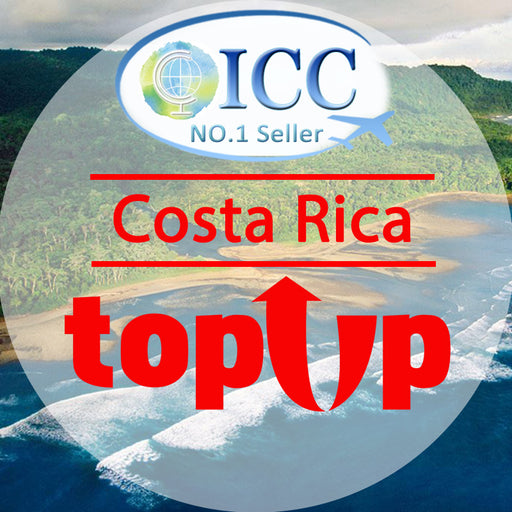 ICC-Top Up- Costa Rica 1- 30 Days Unlimited Data