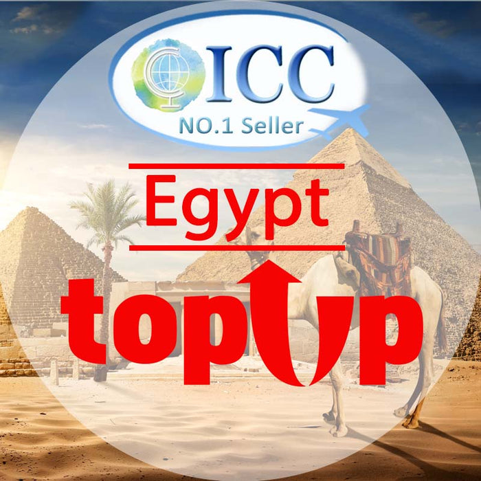 ICC-Top Up- Egypt 1- 30 Days Unlimited Data