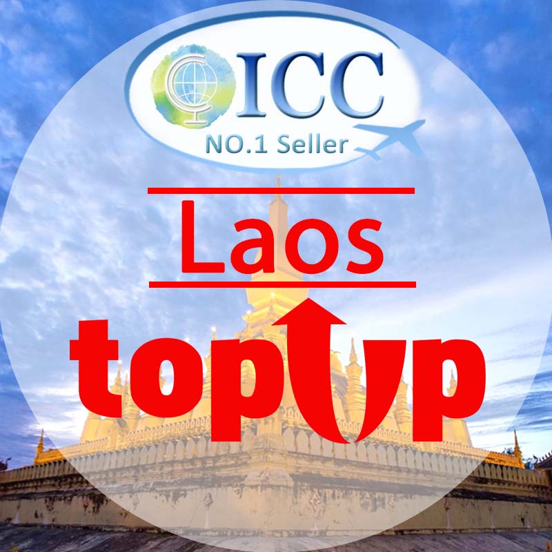 ICC-Top Up- Laos 8- 30 Days Unlimited Data
