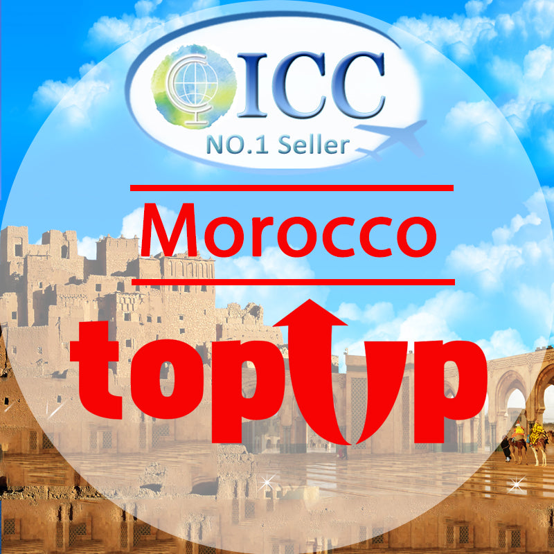 ICC-Top Up- Morocco 5- 30 Days Unlimited Data