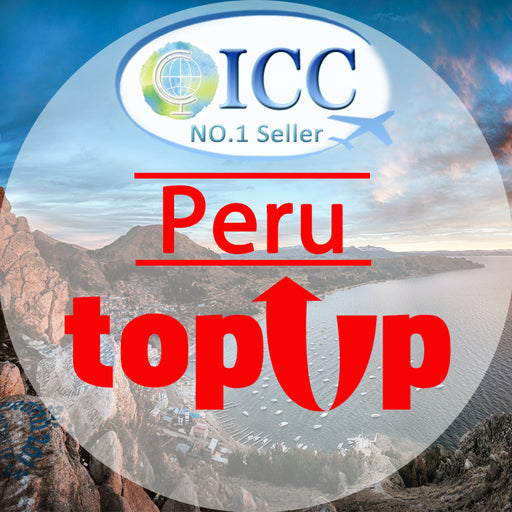 ICC-Top Up- Peru 1- 30 Days Unlimited Data