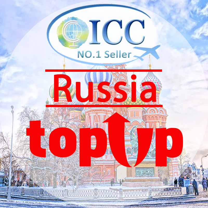 ICC-Top Up- Russia 1- 30 Days Unlimited Data