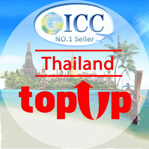 ICC-Top Up- Thailand 3-30 Days Unlimited Data Plan