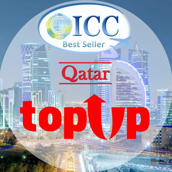 ICC-Top Up- Qatar 1- 30 Days Unlimited Data